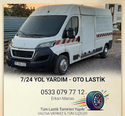 7/24 YALOVA OTO LASTİK YOL YARDIM 7/24