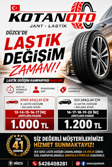 DÜZCE KOTAN OTO LASTİK