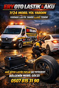 Ery Oto Lastik 7/24 YOL YARDIM KAHRAMANMARAŞ