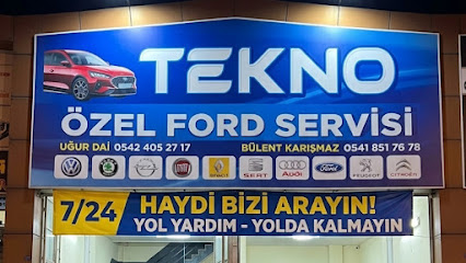 Gaziantep Tekno Ford Özel Servis – Oto Tamir ve Bakım Servisi – Yol Yardım