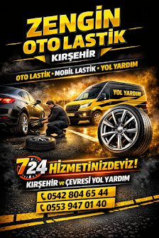 ZENGİN OTO LASTİK KIRŞEHİR MOBİL LASTİKÇi