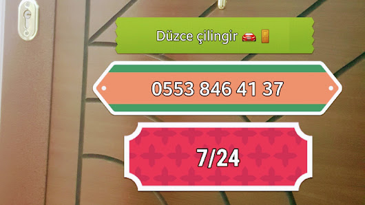 düzce çilingir